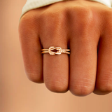 Bague Ajustable Noeud Infini - À ma meilleure amie