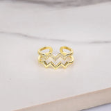 Bague Ajustable - À ma fille - Je serai toujours à tes côtés