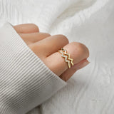 Bague Ajustable - À ma meilleure amie - Je serai toujours à tes côtés
