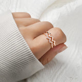 Bague Ajustable - À ma fille - Je serai toujours à tes côtés