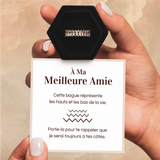 Bague Ajustable - Amour Pur - À ma meilleure amie
