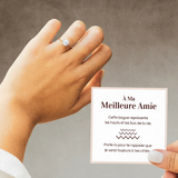 Bague Ajustable - Amour Passionnel - À ma meilleure amie