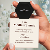 Bague Ajustable - Lien Éternel - À ma meilleure amie