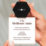 Bague Ajustable - Amour Fusionnel - À ma meilleure amie