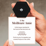 Bague Ajustable - Amour Passionnel - À ma meilleure amie