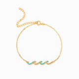 Bracelet Vagues - À ma soeur